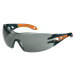 Ochranné brýle Uvex Pheos, černé/oranžové