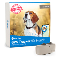 Tractive GPS sledovač pro psy - braun