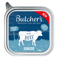 Butcher's Original Junior 24 × 150 g - výhodné balení - s hovězím