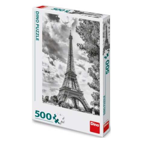 Puzzle Eiffelova věž černobílá 500 dílků Dino