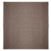 Vopi koberce Kusový koberec Astra hnědá čtverec - 120x120 cm