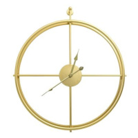Nástěnné hodiny zlaté 52 cm železo 325170