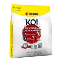 Tropical Koi Silkworm & Astaxanthin Pellet S 5 l 1,5 kg