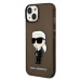 Karl Lagerfeld KLHCP14MHNIKTCK hard silikonové pouzdro iPhone 14 PLUS 6.7" black Ikonik Karl Lag