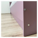 ArtStol Postel BALI/SIENA s roštem | fialová 90 x 200 cm