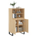 vidaXL Skříň highboard dub sonoma 60 x 36 x 110 cm kompozitní dřevo