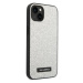 Karl Lagerfeld KLHCP14MG2ELS hard silikonové pouzdro iPhone 14 PLUS 6.7" silver Glitter Plaque L