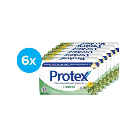 PROTEX Herbal s přirozenou antibakteriální ochranou 6 × 90 g