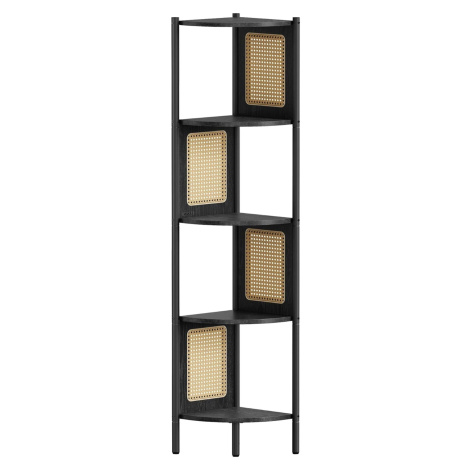 SONGMICS Rohová police VASAGLE BALISTO 156,4 cm černá