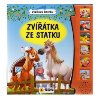 Zvířátka na statku - zvuková kniha NAKLADATELSTVÍ SUN s.r.o.