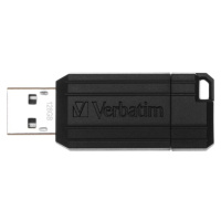 VERBATIM USB Flash Disk Store 'n' Go PinStripe 128GB černý Černá