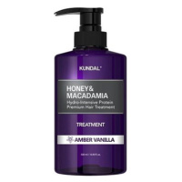 KUNDAL Honey & Macadamia Treatment hydrointenzivní proteinová kůra na vlasy Amber Vanilla 500 ml