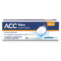 ACC NEO 200 mg 20 šumivých tablet