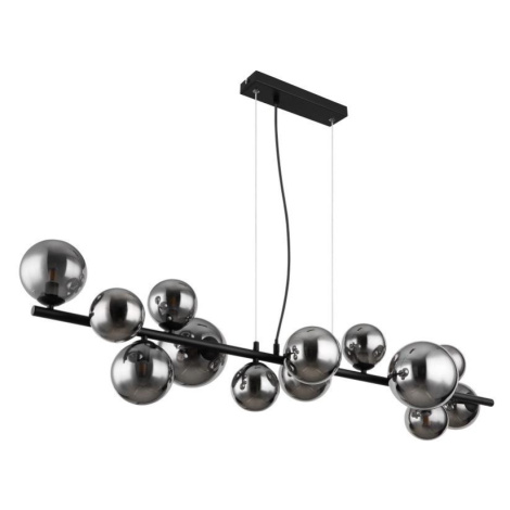 Globo 56133-13H - LED Lustr na lanku RIHA 13xG9/3,5W/230V kouřová/černá 56133-13H