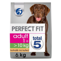 Perfect fit granule kuřecí pro dospělé psy středních a velkých plemen 6 kg