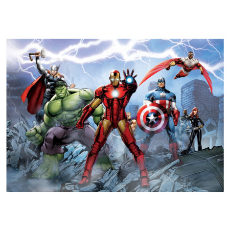FTD2230 Fototapeta na zeď 4-dílná Marvel - Avengers FTD 2230 - spiderman, velikost 360x254 cm