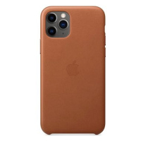 Apple iPhone 11 Pro Kožený kryt sedlově hnědý