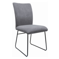 Jídelní židle Sephia, šedá strukturovaná látka