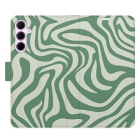 iSaprio Flip pouzdro Zebra Green 02 pro Samsung Galaxy A55 5G