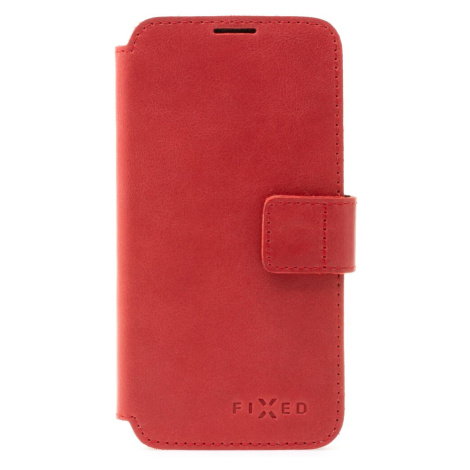FIXED ProFit kožené pouzdro Apple iPhone 11 červené