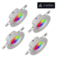 Nanoleaf Essentials Matter Smart Recessed Downlight 4 Pack