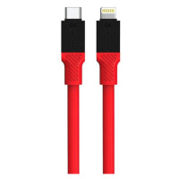 Kabel Tactical Fat Man Cable USB-C/Lightning, červená