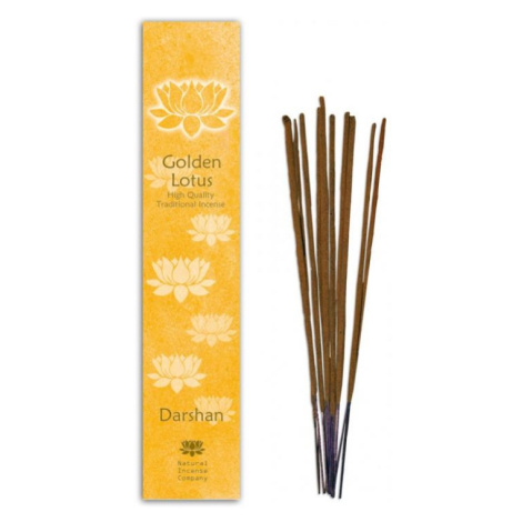 Golden Lotus - Darshan vonné tyčinky  10ks Natural Incense