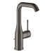 Vysoká umyvadlová baterie Grohe Essence New s otočným raménkem Hard Graphite 32628A01