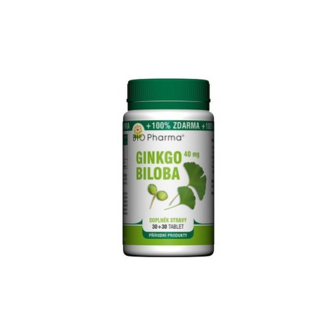 Ginkgo Biloba extrakt 40mg tbl.30+30 BIO-Pharma Bio Pharma