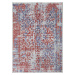 Diamond Carpets Ručně vázaný kusový koberec Diamond DC-JKM červená/modrá/šedá 120x170 cm