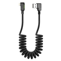 Kabel USB-Lightning, Mcdodo CA-7300, úhlový, 1,8 m (černý)