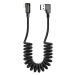 Kabel USB-Lightning, Mcdodo CA-7300, úhlový, 1,8 m (černý)