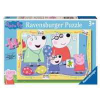 Ravensburger 57054 Prasátko Peppa s kamarádkou 35 dílků