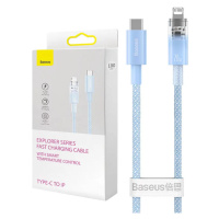 Kabel Fast Charging cable Baseus USB-C to Lightning  Explorer Series 1m, 20W, blue (693217262905