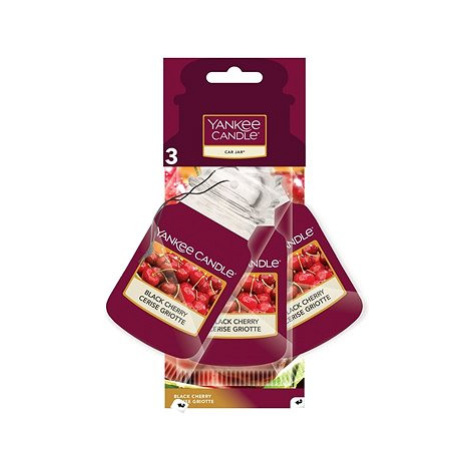 YANKEE CANDLE Black Cherry 3-PACK 42 g