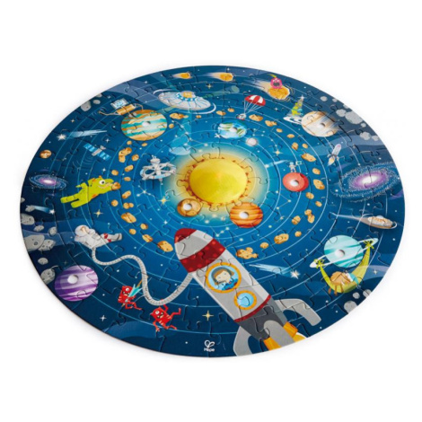 Dětské puzzle - Sluneční soustava LED HAPE