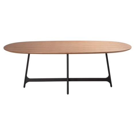 Jídelní stůl s deskou v dekoru ořechového dřeva 110x220 cm Ooid – DAN-FORM Denmark ​​​​​DAN-FORM Denmark