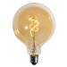 E27 dimbare LED spiraal filament goud G125 4W 270 lm 2200K