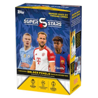 Topps UEFA Champions League Super Stars 2023/24 Obchodní karty Hodnota Box