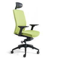 Kancelářská ergonomická židle BESTUHL J2 SP — více barev, s podhlavníkem Zelená 203