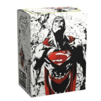 100ks Dragon Shield Art Obalů - Matte Dual Superman (červeno-bílý)