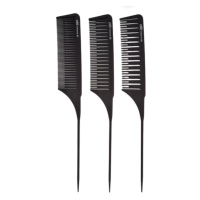 Créé Premium Multi Hair Comb Set pro BabyLights, Highlights, Balayage. - melírovací hřebeny, 3 k