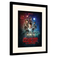 Obraz na zeď - Stranger Things - One Sheet, 34.3 × 44.5 cm