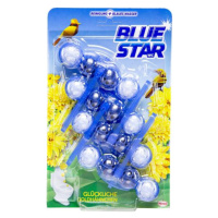 Blue Star Aktiv WC blok Šťastné zlaté hřebeny 4 x 50 g