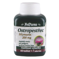 Medpharma Ostropestřec Silymarin 200 mg 67 tablet