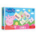 Trefl Hra Links skládanka Prasátko Peppa/Peppa Pig 14 párů vzdělávací hra v krabici 21x14x4cm