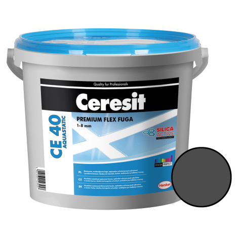 Hmota spárovací Ceresit CE 40 Aquastatic graphite 2 kg