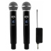 Veles-X Dual Wireless Handheld Microphone Party Karaoke System with Receiver 195 - 211 MHz