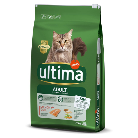 Ultima Cat granule, 6,5 kg + 1 kg zdarma - Adult losos (7,5 kg) Affinity Ultima