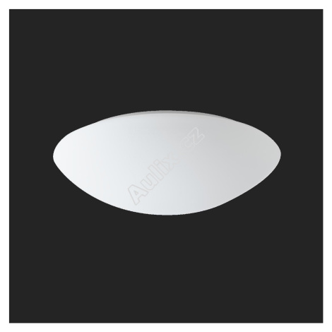 AURA 11 stropní/nástěnné skleněné svítidlo bílá IP44 3000 K 19W LED nouzové kombinované 3 h - OS OSMONT